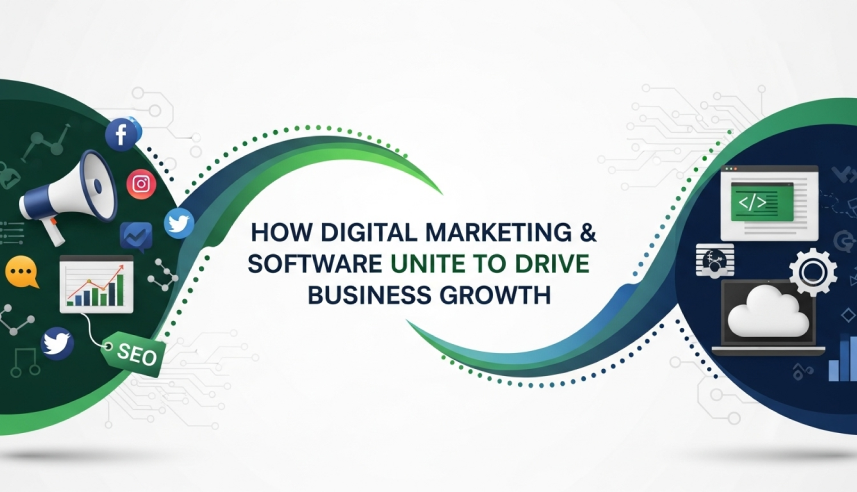 How Digital Marketing and Software Services Combine to Drive Business Growth